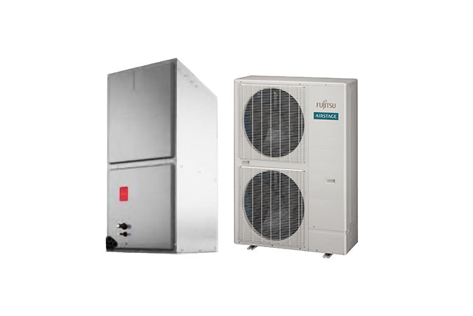 Fujitsu 48,000 BTU 16.3 SEER Extra Low Temp Multi-Position Air Handler Single Zone System