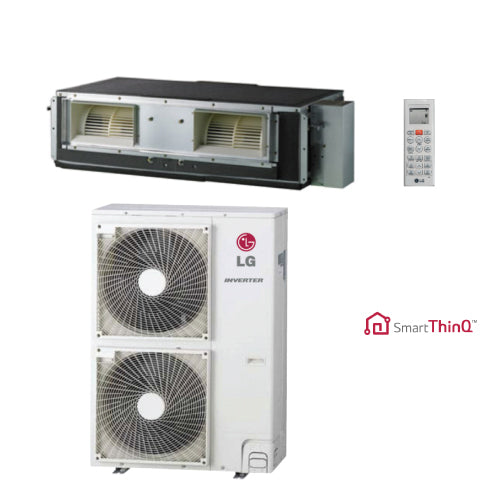 LG 36,000 BTU 19 SEER High Static Ducted Heat Pump System