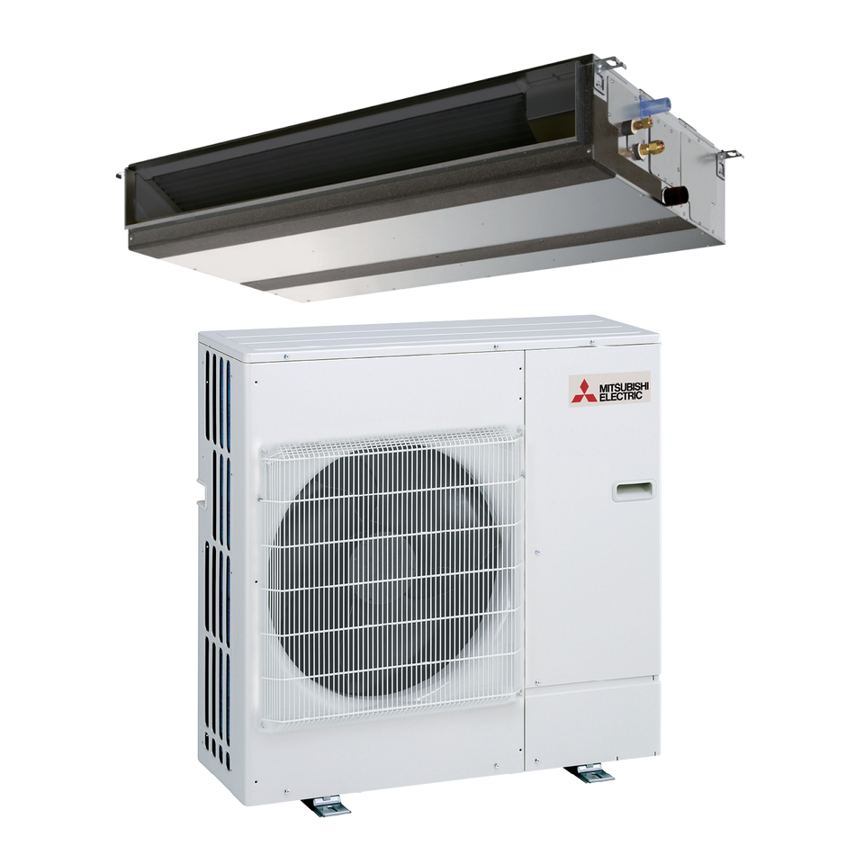 Mitsubishi 30,000 BTU Commercial Horizontal Ducted Unit (PEAD-A30AA7 & SUZ-KA30NA2)