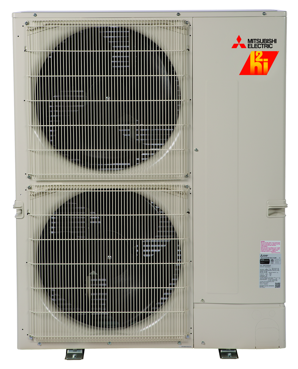 Mitsubishi 42,000 BTU Hyper-Heat Outdoor Heat Pump Unit- PUZ-HA42NKA1 [Grade A Scratch & Dent]