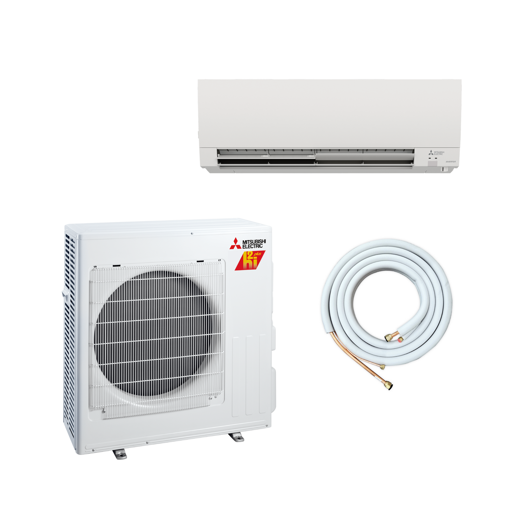 Mitsubishi 18,000 BTU Hyper-Heating Single Zone Ductless System/ MUZ MSZ-FS18NA